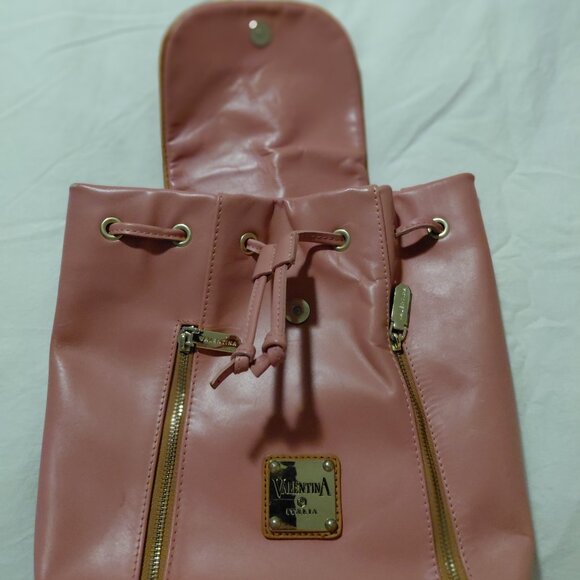 VALENTINA Pink Backpack Bag/Backpack Rucksack Travel/Daypack - Picture 7 of 9